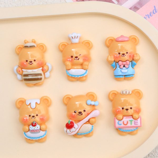 Cute Little Bear Charms - 图片 3