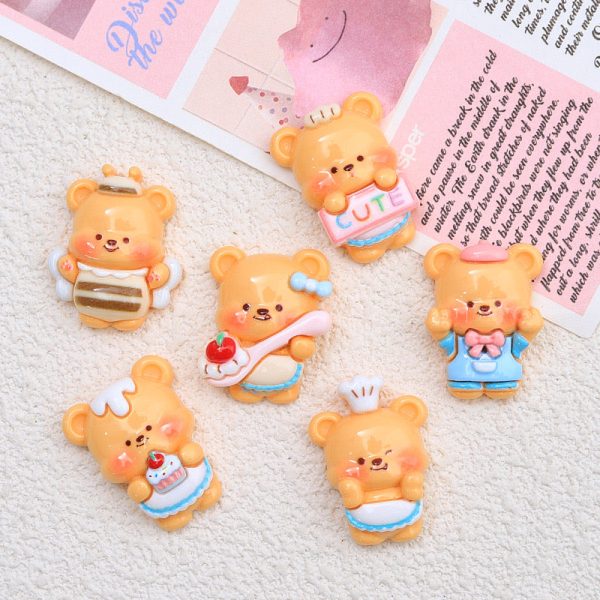 Cute Little Bear Charms - 图片 4