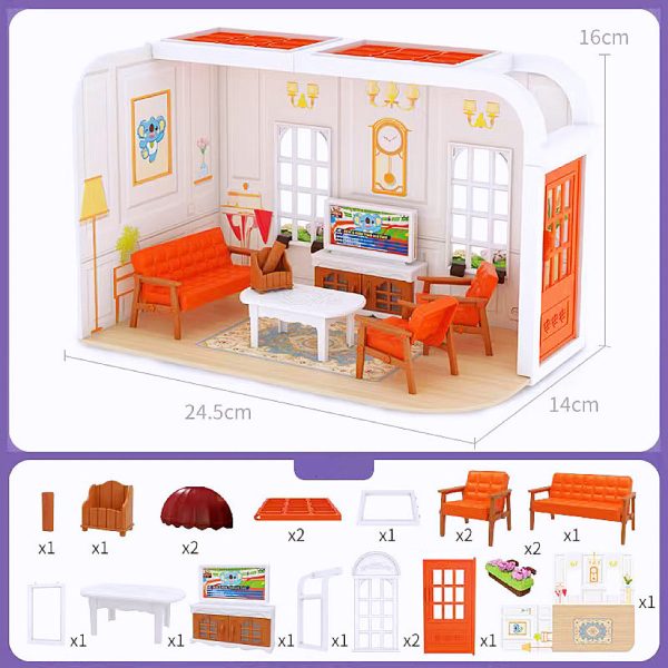 Miniature Dollhouse Set - 图片 4