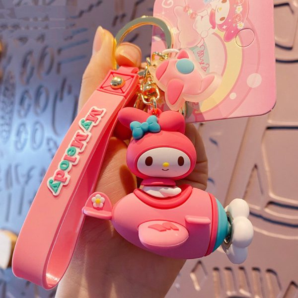 SANRIO AIRCRAFT KEYCHAIN - 图片 5