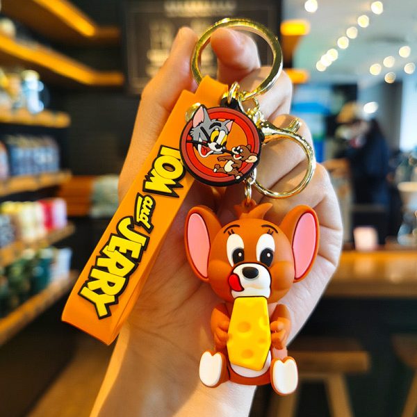 TOM & JERRY CHEESE KEYCHAIN - 图片 4