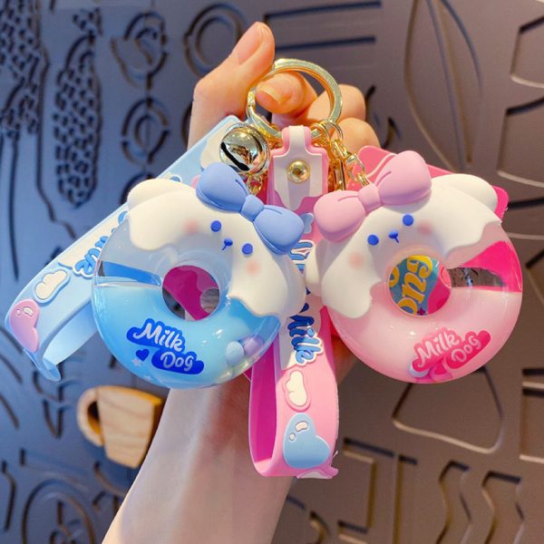 SANRIO DOUGHNUT KEYCHAIN