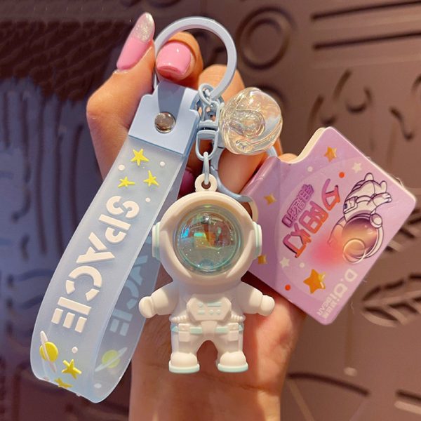 CARTOON ASTRONAUT KEYCHAIN - 图片 3