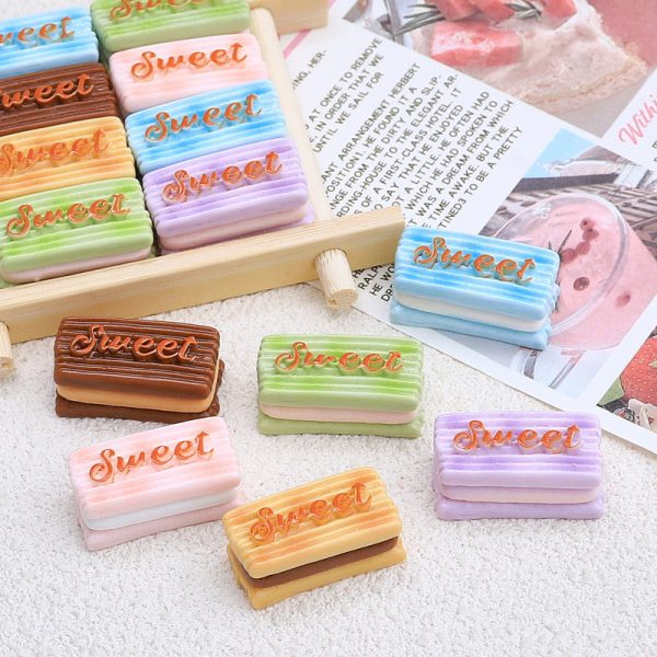 Sweet Sandwich Biscuit Charms - 图片 3