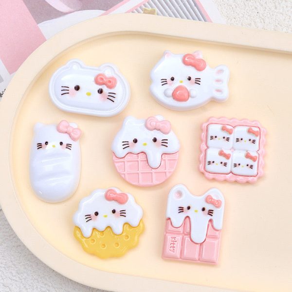 Pink Kitty Chocolate Cookie Charms - 图片 3