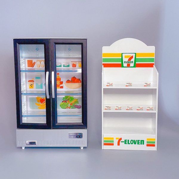 7-Eleven Supermarket Racks & Fridge - 图片 2