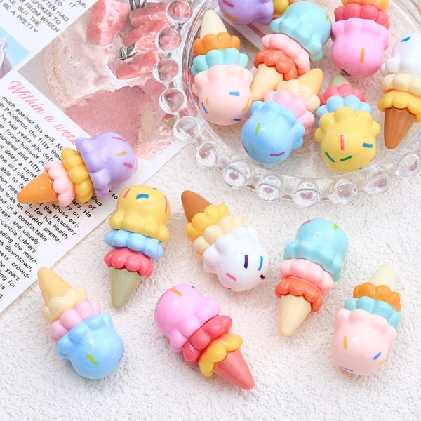 Ice Cream Cone Charms - 图片 3