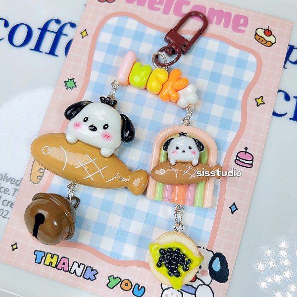 Pochacco Keychain Bag Pendant