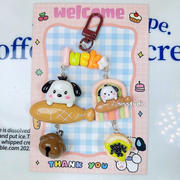 Pochacco Keychain Bag Pendant - 图片 2