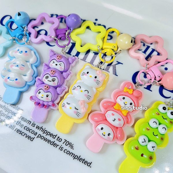 Sanrio Friends Keychain Bag Pendant - 图片 2