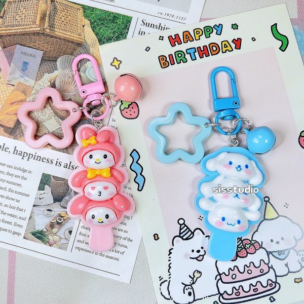 Sanrio Friends Keychain Bag Pendant - 图片 4