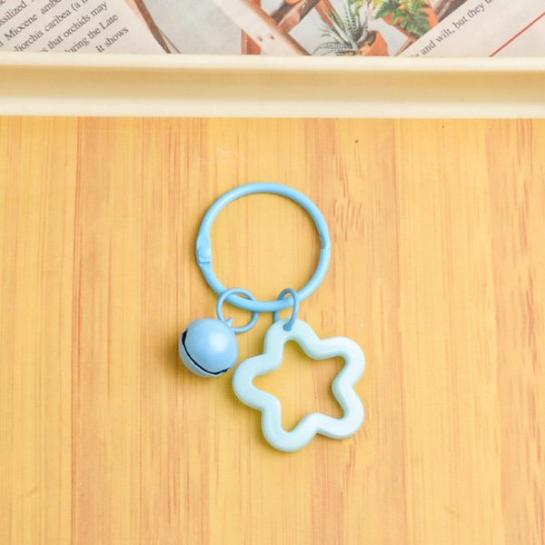 Star Pendant Keychain Diy Accessories - 图片 6