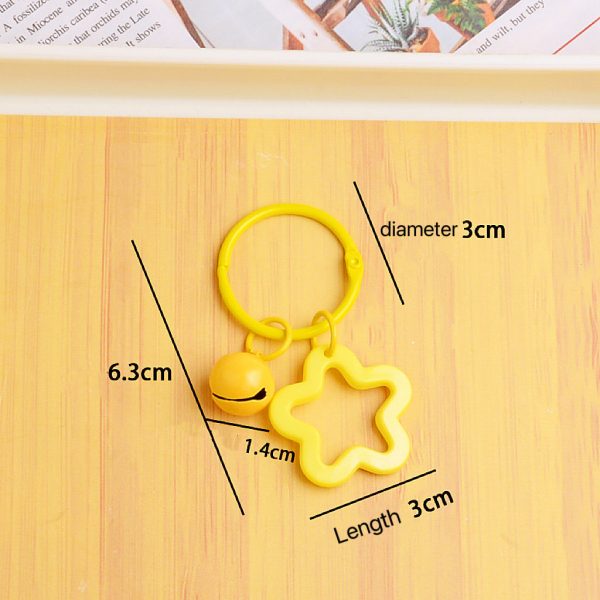 Star Pendant Keychain Diy Accessories - 图片 9