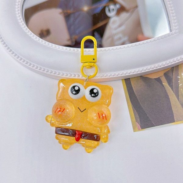 SpongeBob Luminous Keychain Pendant - 图片 6