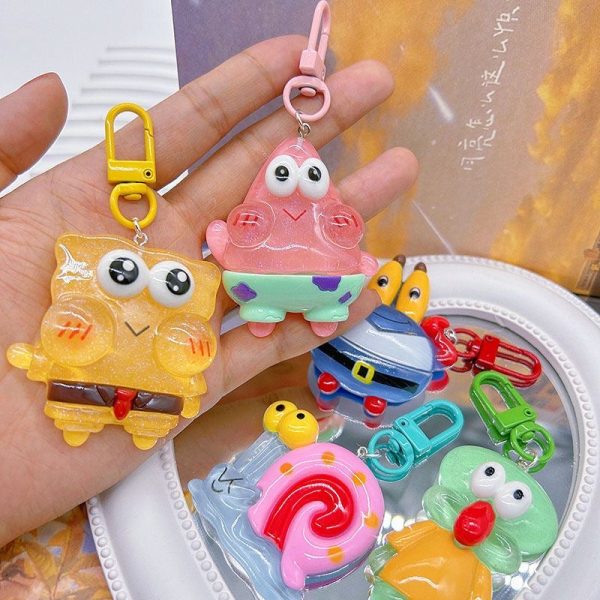 SpongeBob Luminous Keychain Pendant