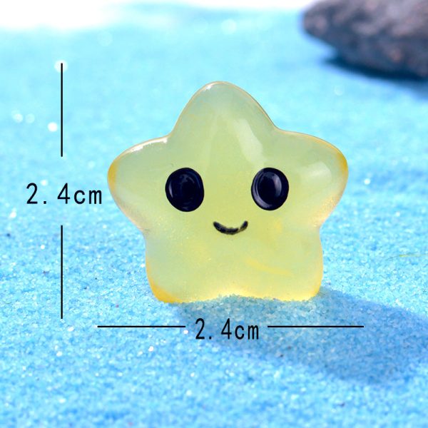 20pcs /Luminous Mini Marine Animal Ornament - 图片 5