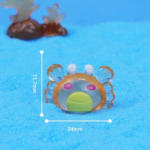 20pcs /Luminous Mini Marine Animal Ornament - 图片 15