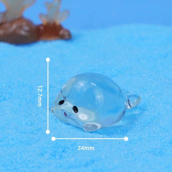 20pcs /Luminous Mini Marine Animal Ornament - 图片 9