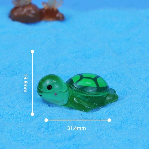 20pcs /Luminous Mini Marine Animal Ornament - 图片 18